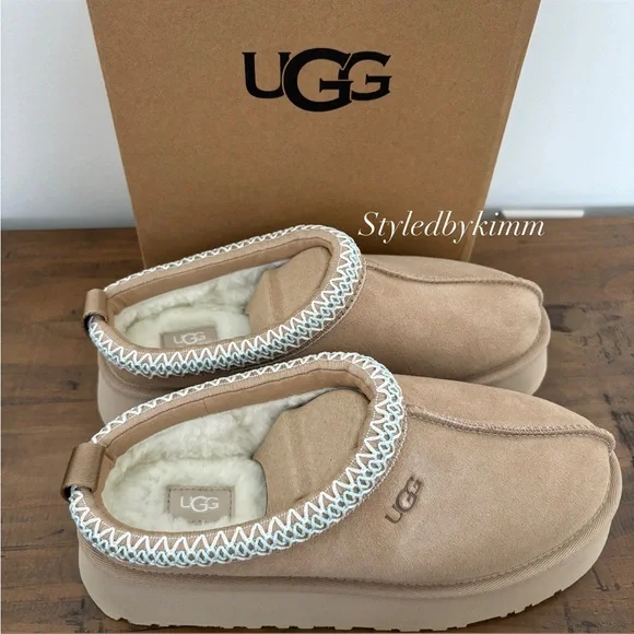 NEW Women's UGG SAND Tazz Platform Slippers Shoes - Women’s Size 9 Mules - Picture 4 of 8